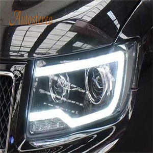 Faros delanteros de coche versión 2023 para <span class=keywords><strong>JEEP</strong></span> <span class=keywords><strong>Grand</strong></span> <span class=keywords><strong>Cherokee</strong></span>, lámpara delantera, luces traseras de alta calidad, montaje de reacondicionamiento LED DRL - Product Image 2