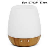 Humidificateur intelligent en bois à ultrasons et diffuseur d'huiles essentielles avec lumière LED et télécommande à usage domestique Aroma Therapy