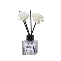 Diffuseurs de parfum d'ambiance à bâtonnets en rotin, huiles essentielles de jasmin et osmanthus, flacons en verre pour chambre à coucher, vente en gros