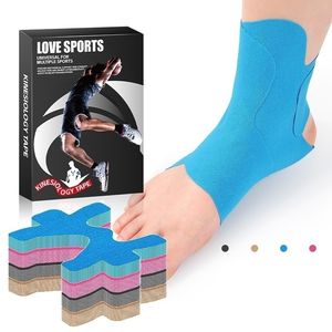 25 CM Bande Musculaire Coffret Respirant Support Élastique pour Prévention des Blessures et Récupération Bande <span class=keywords><strong>K</strong></span> Kinésiologique Sportive Internationale - Product Image 1