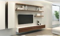 Meuble TV mural modulaire au design moderne personnalisé intelligent Meuble de salon Ensembles de meuble TV