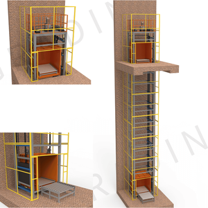 Karton çanta palet için sürekli dikey konveyörler kaldırıcılar sürekli dikey Transfer konveyör sistemi - Product Image 3