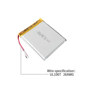 The Battery Factory Supports OEM And ODM Custom Rechargeable Portable Power Lithium-Ion Battery UFX 955565 5000mAh 3.7V