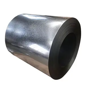 Bobina de aço galvanizado Z275 do fornecedor da China, chapa de ferro de 0,14 mm-0,6 mm com certificado ISO9001, uso em construção, prazo de entrega de 7 dias