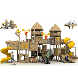 Giá Rẻ Nhà Máy Giá Trẻ Em Vui Chơi Giải Trí Công Viên Playhouse Chơi Thiết Bị Công Nghiệp Nhựa Đồ Chơi Đu Với Trượt Cho Trẻ Em - Product Image 2