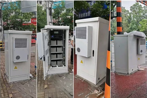 Professional Capacity 650*650*1200 Customized <b>Cabinet</b> With Temperature Air Conditioning System <b>Metal</b> Cooling Conditioner Capacit - Product Image 5