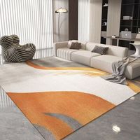 2025 Custom Modern Abstract Pattern Machine-Made Polyester Carpet Rugs for Home Use for Living Room Sofa Bedroom Floor Coverings