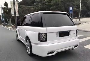 Para el Range <span class=keywords><strong>Rover</strong></span> L322 2002-2015, paquete de cuerpo ancho Haman modificado, paquete de cuerpo de guardabarros de parachoques delantero y trasero - Product Image 6