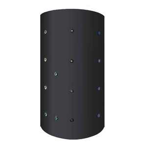 Chauffe-eau électriques à stockage 300 Lt-Accumulateurs thermiques PUFFER sans bride - Product Image 1