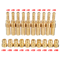 20 pièces Carburateur Gicleur Principal Kit avec Lent/Jet Pilote Ensemble Pour PWK Keihin OKO CVK Moto Carburateur