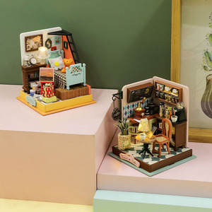 Tujian Wooden DIY <b>Mini</b> House Assembly Kit Creative Toy Gift Ornament For Youth - Product Image 3