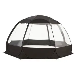 Tenda da campeggio a forma di zucca materiale TPU di alta qualità facile da piegare e aprire facilmente molteplici opzioni di tenda