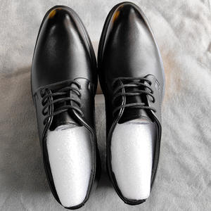 Zapatos de PU con Cordones y Punta Puntiaguda Estilo Británico Coreano para Hombre, Formales de Negocios, con Aumento de Altura Interior, Antideslizantes, Casuales de Primavera - Product Image 2