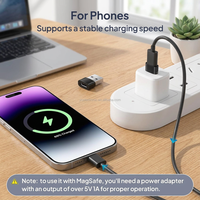 Adaptador de Carga Súper Rápida de 27w 30w Tipo C, USB-C Hembra a USB2.0 Macho OTG, Nuevo Convertidor de Carga USB C para iPhone 17, de Aluminio