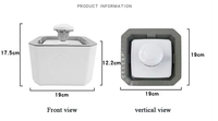 Fontaine à eau automatique pour chats de grande capacité, distributeur d'eau pour animaux de compagnie, fontaine à eau pour chats avec filtre