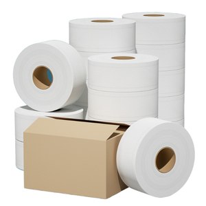 Papel Higiénico de Bambú Impreso Personalizado en Rollo Jumbo, 4 Capas, Ultra Suave, Ecológico, Pulpa de Madera Virgen, Rollos Jumbo de Lujo al por Mayor - Product Image 1