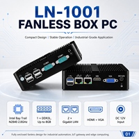 Computadora Compacta para Automatización, CPU J1900/N2840/N2930, LAN, USB, COM, HD, VGA, SSD, para Integración de Equipos, OEM, ODM, PC Industrial Personalizada