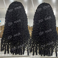 Perruque sans colle en dentelle HD complète, cheveux bouclés bruts birmans, prête à porter, frontale 13x6 pré-épilée, 100% cheveux humains pour femmes noires