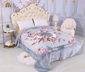 Truelove Chăn Raschel Siêu Mềm In Hình Động Vật <span class=keywords><strong>100</strong></span>% Sợi Nhân Tạo Chăn Chồn Hổ Lông Chồn Dày Ấm Giá Rẻ - Product Image 1