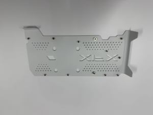 แผ่นรองหลังอะลูมิเนียมชุบอโนไดซ์แบบกำหนดเองสำหรับ NVIDIA RTX 4090/<span class=keywords><strong>4080</strong></span> และ AMD <span class=keywords><strong>RX</strong></span> Series ป้องกันการหย่อนตัว บริการ OEM/ODM ด้วยกระบวนการตีขึ้นรูป  ขั้นต่ำในการสั่งซื้อ - Product Image 3