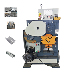 QA32 - 12B Máquina de corte de hierro y ángulo, punzonadora y cortadora de hierro y perfiles de ángulo para construcción - Product Image 2