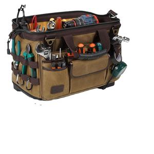 Sac à outils robuste et durable, grande capacité, multifonctionnel, pour plombiers/mécaniciens - Product Image 5