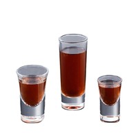 Verre à shot droit transparent pour spiritueux, spécial bar, cocktail, Jagermeister
