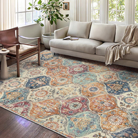 Tapis moderne de chambre à coucher au design personnalisé tapis chinois antidérapant à impression numérique tapis et moquettes de salon de grande surface