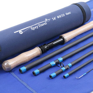 IM8 — canne de pêche à la mouche en fiber de carbone, 14 pieds, 9/10wt, 6 pièces - Product Image 1