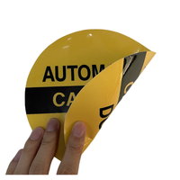 Vente promotionnelle, autocollant de fenêtre double face en vinyle PVC auto-adhésif résistant aux UV, impression numérique personnalisée de bonne qualité