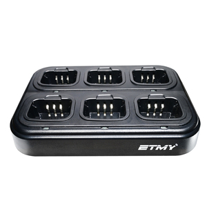 ETMY เครื่องชาร์จคุณภาพดี 6 ช่องสำหรับวิทยุสื่อสารแบบสองทาง เครื่องชาร์จหลายช่องสำหรับวอล์คกี้ทอล์คกี้ - Product Image 1