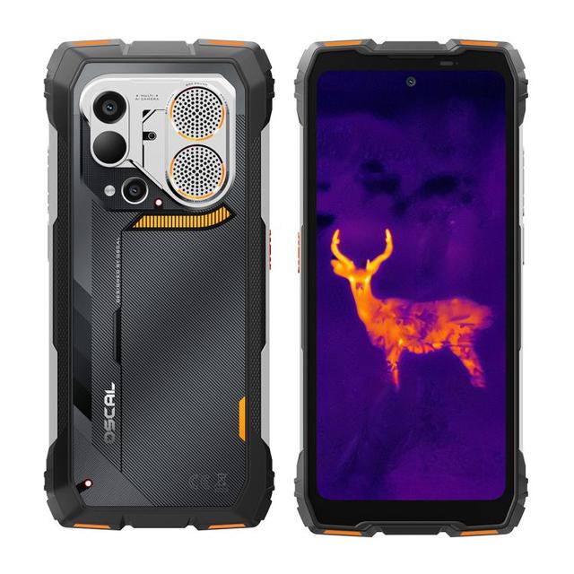 Hot Sale Blackview Oscal Pilot 6 Thermal Rugged Phone 12GB+256GB Night Vision Camera Android 16 Mobile 5G Wireless Charging