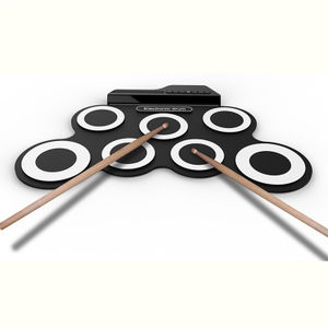 Percusión electrónica Kits de batería instrumentos musicales portátil <span class=keywords><strong>plegable</strong></span> batería electrónica para la venta - Product Image 1