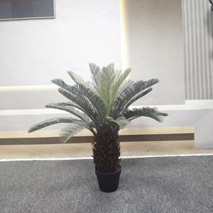 <span class=keywords><strong>Jardin</strong></span> de mariage Sagou Cycas plantes en pot arbre bonsaï artificiel pour la maison bureau vitrine <span class=keywords><strong>d</strong></span>écor intérieur - Product Image 2