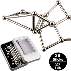 Fabricante con 25 Años de Experiencia, Venta al por Mayor de Juguetes Magnéticos de Neodimio Coloridos, Palitos y <span class=keywords><strong>Bolas</strong></span> Magnéticas - Product Image 2