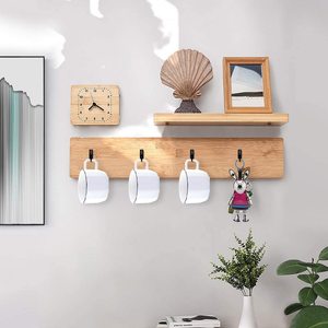 Vintage Kitchen Living Room Metal Zinc Alloyed Bronze Wall Mounted Multifunctional <strong>Single</strong> <strong>Coat</strong> <strong>Hook</strong> for Clothing Cups Keys - Product Image 5