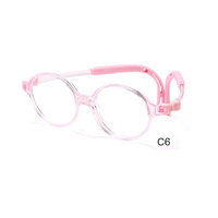 Ventes directes d'usine, lunettes optiques pour enfants, lunettes rondes en acétate, lunettes pour enfants