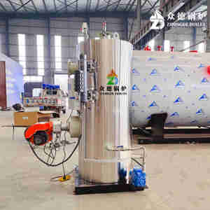 Caldera de Vapor Industrial Automática de Baja Presión Vertical de 200-2000 kg, Generador de Vapor de Combustible, Gasóleo o Gas - Product Image 5