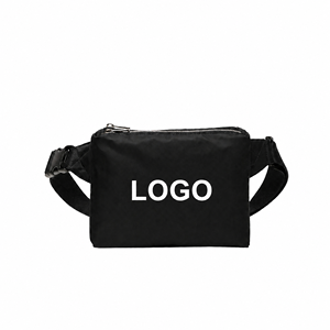 <span class=keywords><strong>Marsupio</strong></span> Personalizzato con Logo, <span class=keywords><strong>Borsa</strong></span> a Tracolla Impermeabile in Nylon alla Moda con Chiusura a Cerniera, Portatile per Viaggi, Corsa e Fitness - Product Image 1