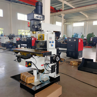 Hobby Mini Universele Verticale Frees- en Boormachine ZX50C Yade CNC R8 Spindel Taper 1 Jaar Garantie Medium Duty Hoge Nauwkeurigheid