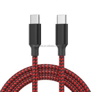 <b>USB</b> <b>C</b> to <b>USB</b> <b>C</b> Cable 1M 2M 3M 60W Type <b>C</b> Nylon Braided Charger Cord Fast Charging for iPhone 17 16 15 iPad MacBook CarPlay - Product Image 3