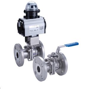 Vannes à boisseau sphérique pleine passante en deux parties KTM Série EF190FE en acier au carbone/acier inoxydable 316, compatibles SIL, pour processus industriels - Product Image 2