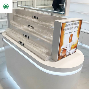 Tùy Chỉnh Sang Trọng Nước Hoa Cửa Hàng <span class=keywords><strong>Kiosk</strong></span> Thiết Kế LED Ánh Sáng Vẻ Đẹp Salon Sản Phẩm Hiển Thị Showcase Giá Trang Điểm Hiển Thị Đứng Cho Cửa Hàng - Product Image 6