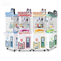Machine à griffes professionnelle robuste à cadre métallique de qualité commerciale, à monnayeur, pour jeux d'arcade, prise universelle espagnole
