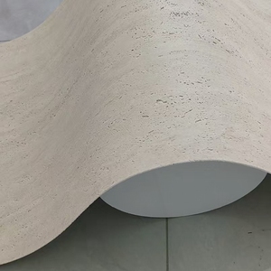 Kolay kurulum <span class=keywords><strong>3D</strong></span> modifiye kil malzeme kiremit bükülebilir yumuşak duvar kaplama sahte traverten yapay esnek taş duvar panelleri - Product Image 5