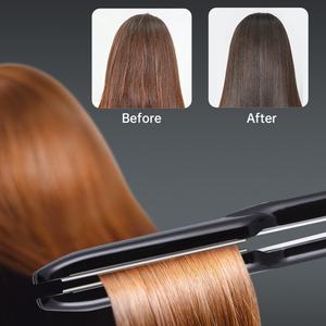 Profession eller 2-in-1-Titan-Haarglätter und Locken wickler 470F PTC LCD-Flacheisen mit schneller Heizung für den Salon Verwenden Sie Haarstyling-Werkzeuge - Product Image 5