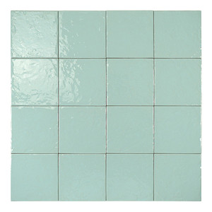 Piastrella in Acquamarina Fiji 15 X 15 Cm Lucida con Bordi Irregolari - Product Image 2