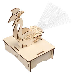 Science et Technologie : Nouvelle Invention Artisanale en Bois DIY - Écran Ouvrant Paon - Petits Expériences Scientifiques pour Primaire et Secondaire - Product Image 1