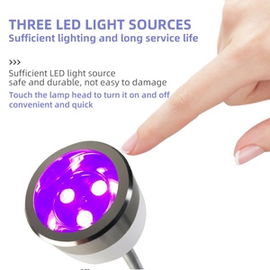 New Arrival Wholesale Nail <b>Desk</b> Lamp <b>Mini</b> Wireless Nail Lamp Rechargeable for Curing Nail Tips Glue - Product Image 2