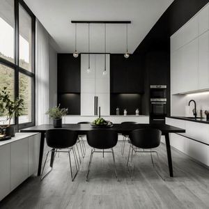 Aisdecor ตู้ครัวเมลามีนแบบครบวงจรทันสมัยสไตล์มิลิมอล - Product Image 6